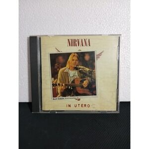 Nirvana In Utero Alternate Cover Art CD Vintage 1990s Import Rare Pressing